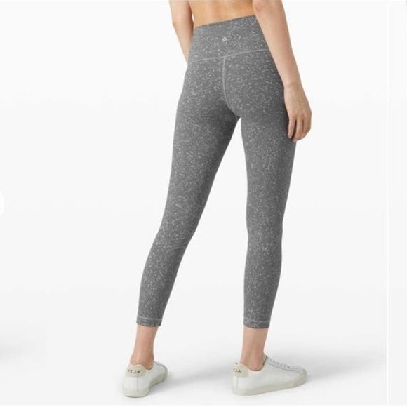 Lululemon Wunder Under High-Rise Legging *Spray 25" Washed Asphalt‎ Grey - Picture 2 of 9